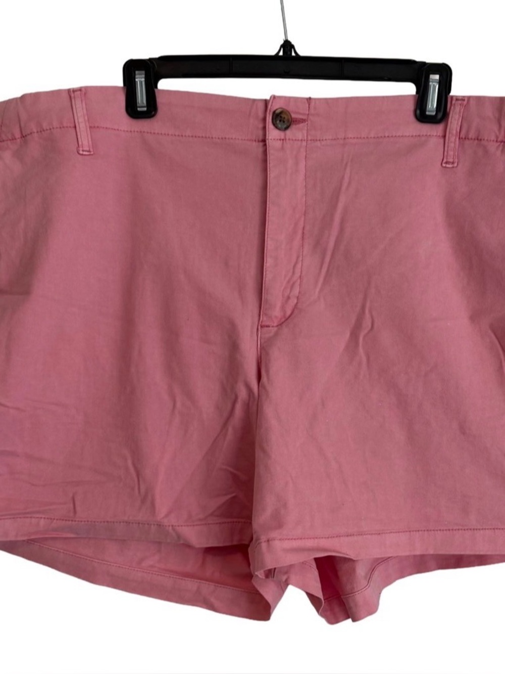 Old Navy Pink Women's Everyday Flat-Front Cotton Shorts 3.5” Inseam Size XXL